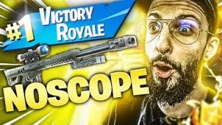 Noscope pour mon retour sur fortnite 