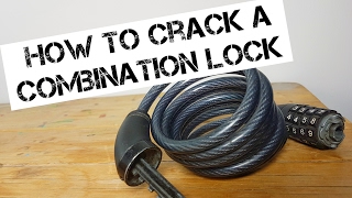 Cracking a combination lock