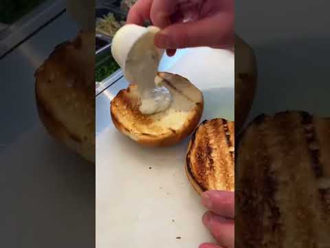 Crazy Fried Fish Sandwich! #shorts