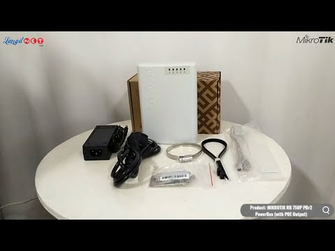 MIKROTIK RB 750P PBr2 PowerBox (with PoE Output) - (91986)