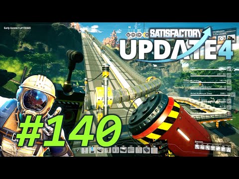 Expanding The Hyper Tube Network - Let's Play Satisfactory Update 4 Part 140
