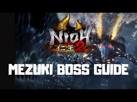 Nioh 2 Mezuki Boss Guide | Attack Breakdown & Strategy | Mezuki Boss Fight
