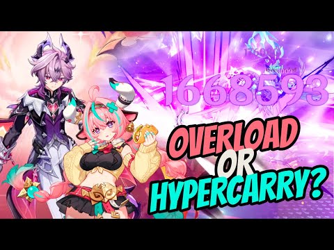 Overload or Hypercarry? Varesa New Team Damage Comparison | Genshin Impact