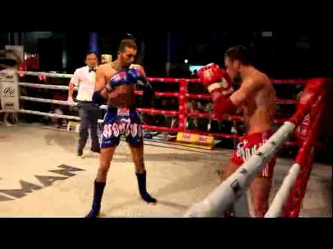 Ruslan Kushnirenko ( Ukraine ) vs. France. 1/4. Round 3 . WMF Worldchampionship Thailand 2011 Pro-Am