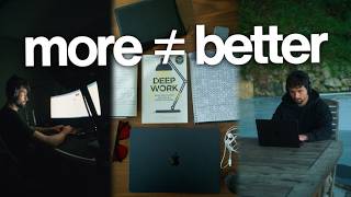 Being productive is easy, actually.
