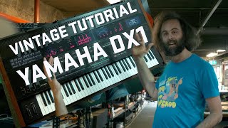 Video thumbnail for VINTAGE TUTORIAL - Yamaha DX1 - FM sound design by True Cuckoo