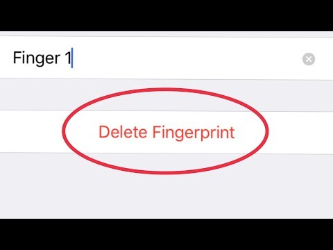 How To Delete Fingerprint Lock in Apple iPhone 6,7,8