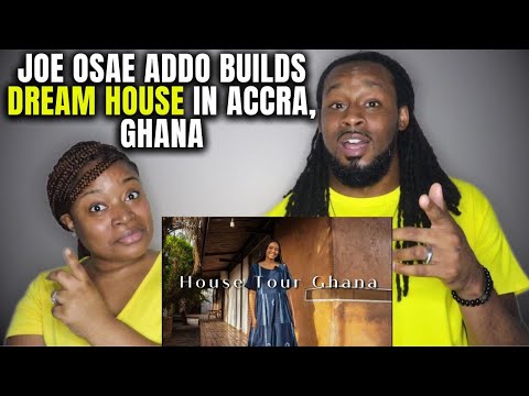 🇬🇭 American Couple Reacts "Dream House in Accra, Ghana Built By Ghanaian Architect Joe Osae Addo"