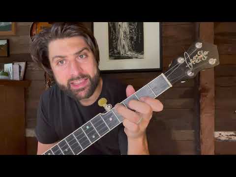 Major Chord Shapes on Banjo in Open G Tuning