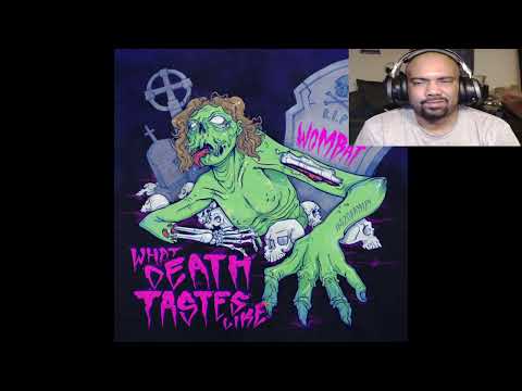 WOMBAT REACTION TO - What Death Tastes Like - #wombat #australianrap