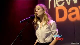 Jackie Evancho Performs Safe &amp; Sound Live on New Day