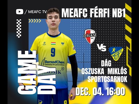 MEAFC TV Röplabda MEAFC-Miskolc - DÁG KSE
