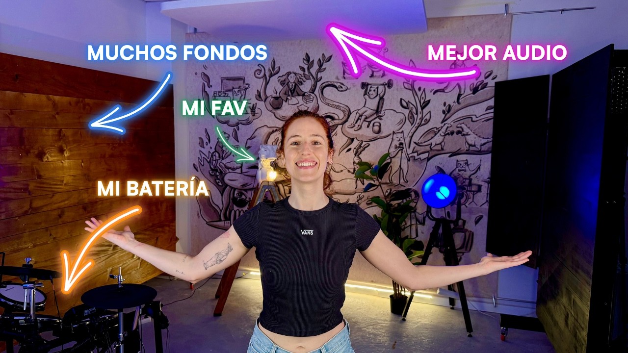 He creado de cero mi nuevo estudio de grabación 😁