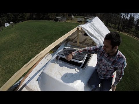 Retrofitting New Hatch in our Morgan 40 Ketch - Part 1