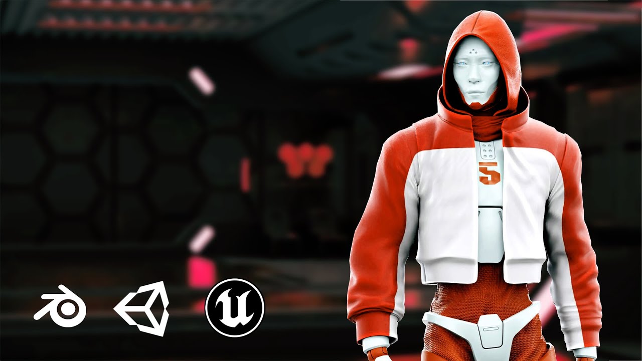 CYBORGTOPIA B-2 Auto-Rig Pro Rigged For Mixamo Unreal Engine Unity 3D Model