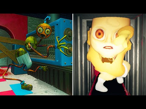 BABY LONG LEGS vs BABY Death Run Ending in Poppy Playtime Chapter 1 vs Chapter 2