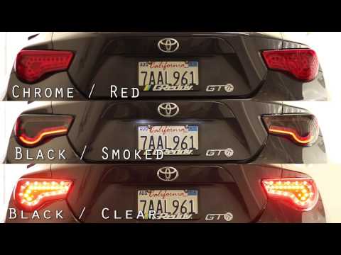 Winjet LED Tail Light Video Demonstration and Functions