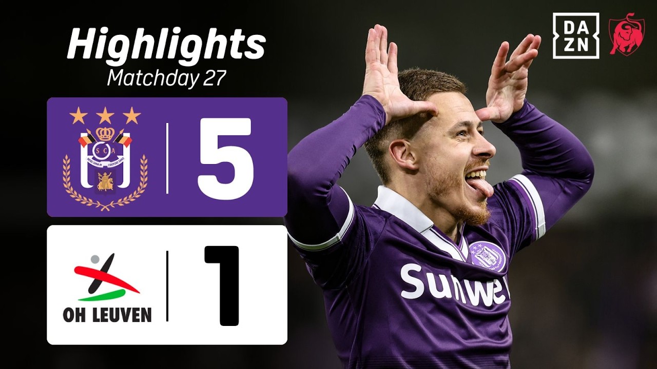 RSC Anderlecht vs Oud Heverlee Leuven Highlights