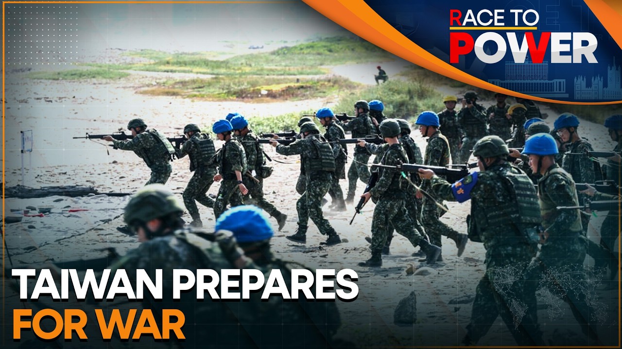 Taiwan Forces Throttle Internet, Test New Drones In Military Exercise | Race To Power | WION