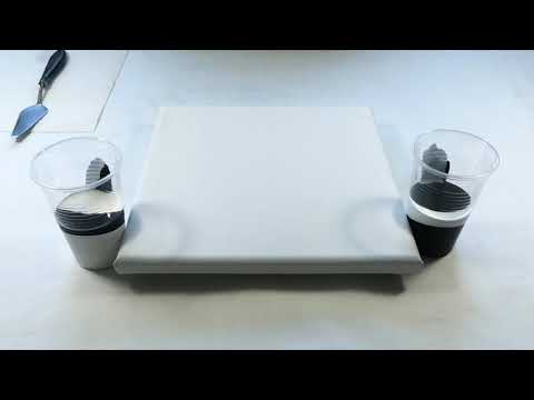 Super Easy Kiss Pour Technique for Beginners – Black White – Retro Kiss – Tutorial – Easy Beginners