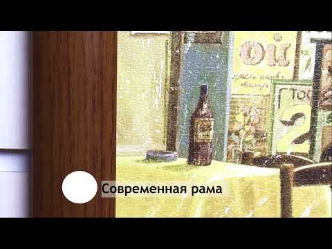 Миниатюра изображения товара Картина Декарт Парижское кафе 8Л0140