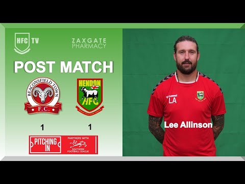 Lee Allinson post match v BEACONSFIELD TOWN - 25 February 2023