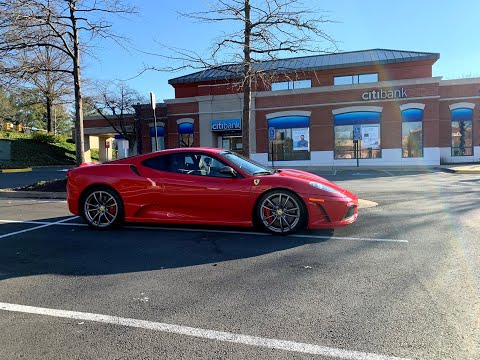 Ferrari 430 Scuderia - drive to the bank