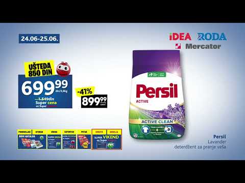 IDEA,Roda i Mercator I Super vikend uz Super karticu  24-25.06.2023.