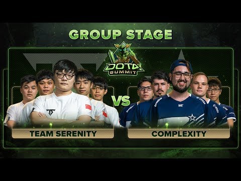 Serenity vs Complexity Game 1 - Dota Summit 10: Group Stage