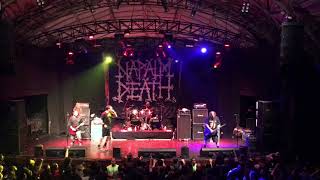 Napalm Death - Cesspits / Inside the Torn Apart - Live Rio de Janeiro 2018