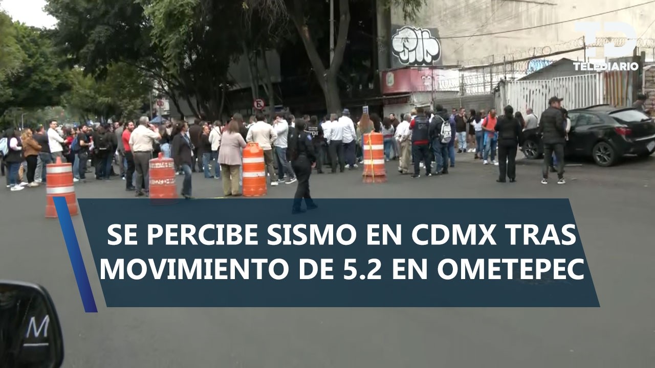 Se registra sismo en Ometepec, Guerrero; se percibe en CdMx y Edomex