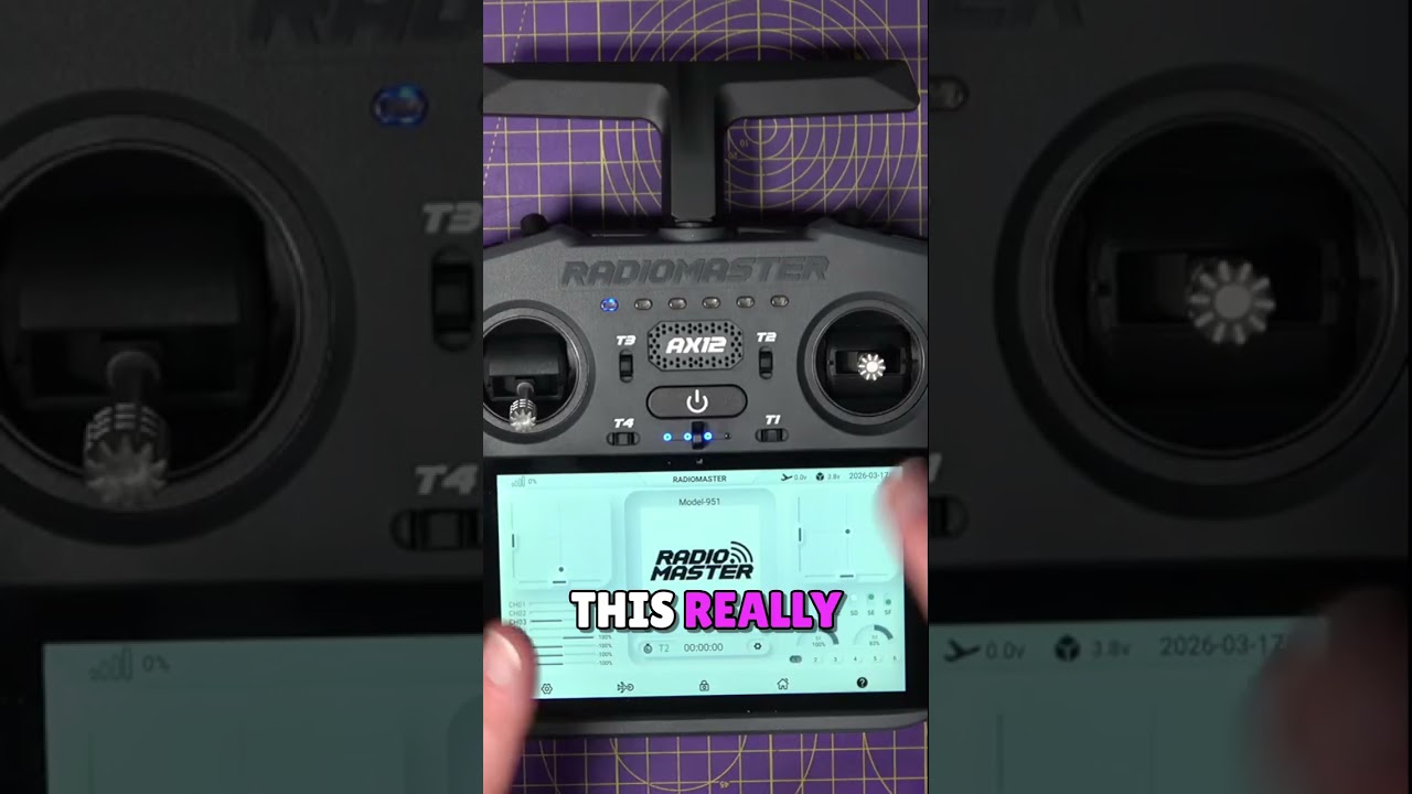 Octa-core processor in an RC transmitter is absolutely insane #radiomaster #rcgadget