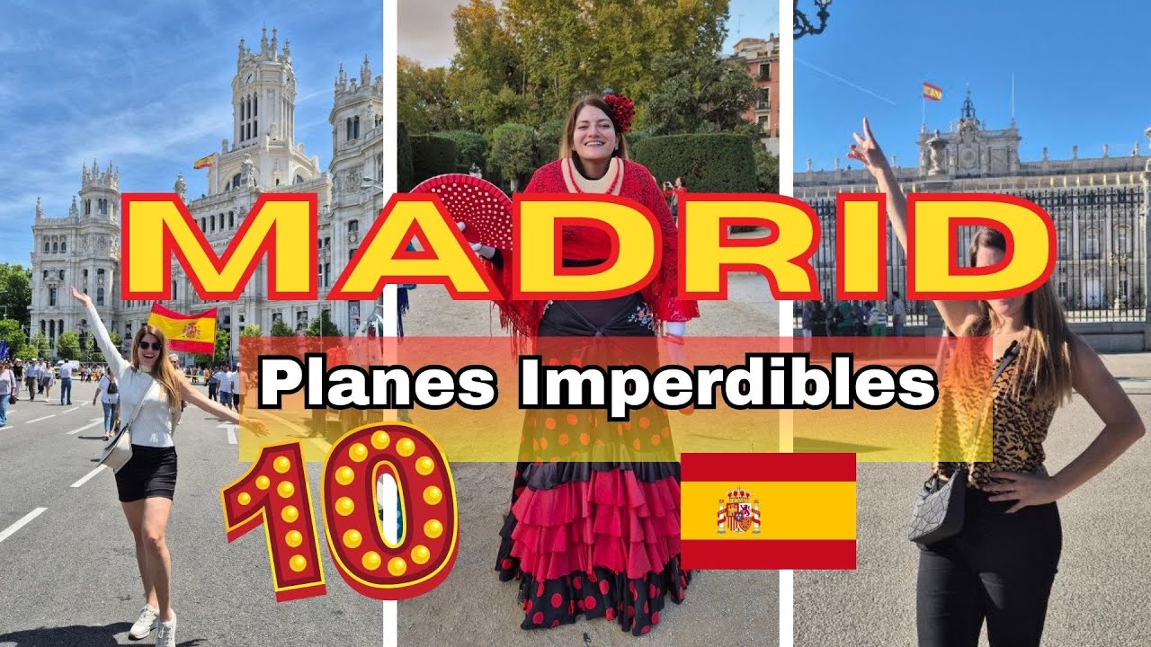 Madrid 🇪🇸 10 Planes IMPERDIBLES para recorrer la ciudad! ✨️🌏