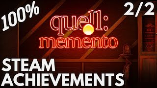 [STEAM] 100% Achievement Gameplay: Quell Memento [Part 2]