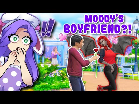 Moody Got A BOYFRIEND! (Sims 4)
