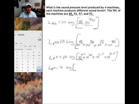 Combined Sound Pressure Level Multiple Sound Sources