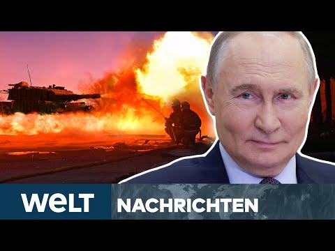 UKRAINE: Russland rückt massiv an der Front vor - Region Sumy unter heftigem Druck | WELT STREAM