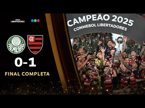 PALMEIRAS vs. FLAMENGO | FINAL COMPLETA CON IMÁGENES | Conmebol Libertadores 2025