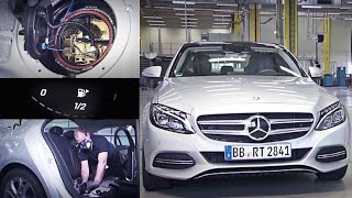 Mercedes C-Class - Check the electrical lines on the fuel feed module - W205 (M274 Engine)