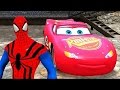 Disney Spiderman Cars Lightning McQueen The Farmer In The Dell Red Nursery Rhymes