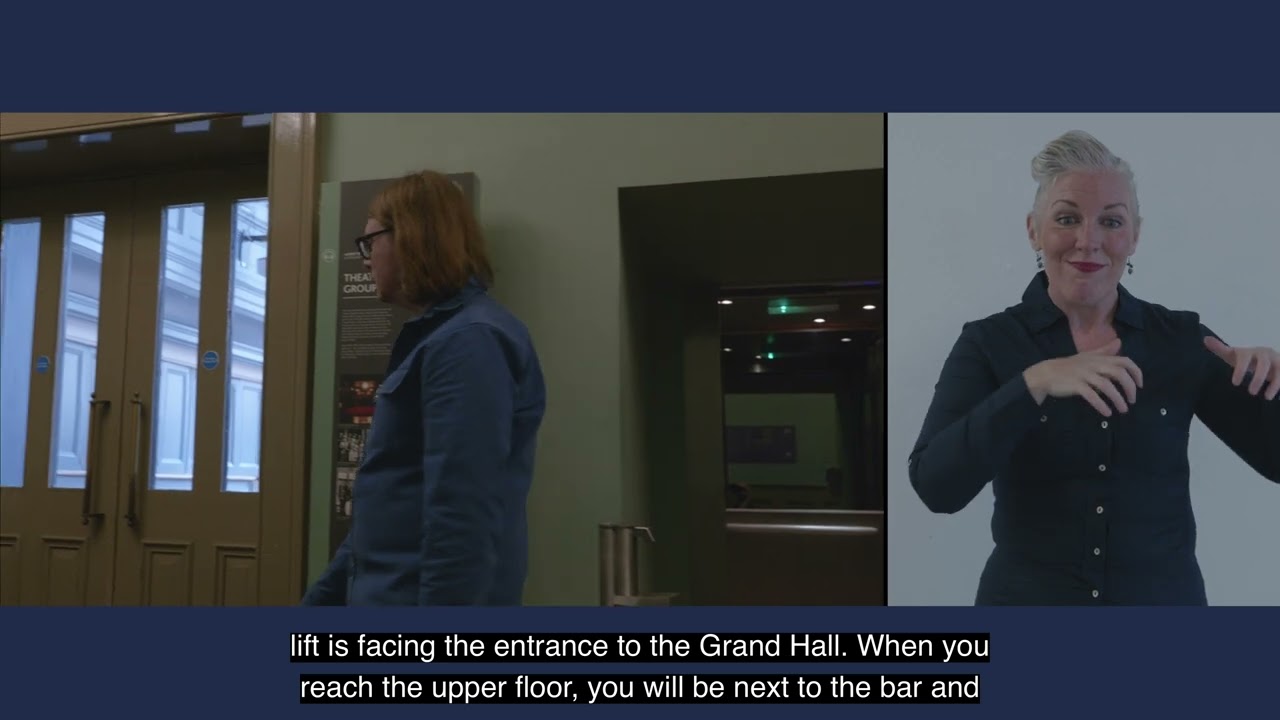 Ulster Hall Social Narrative Access Video BSL