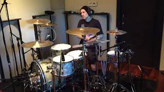 Travis Barker recording with Wes Borland for the new Black Light Burns album Part 1 (April 2018)