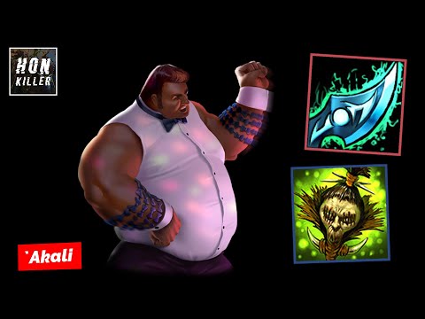 HoN Berzerker HARKON'S BLADE with SHRUNKEN HEAD