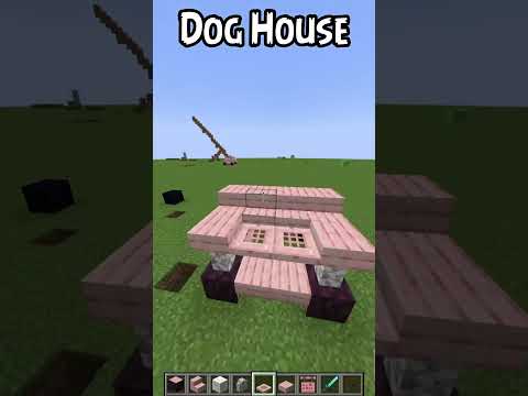 Insane Viral TikTok Minecraft Dog House Hack!!!