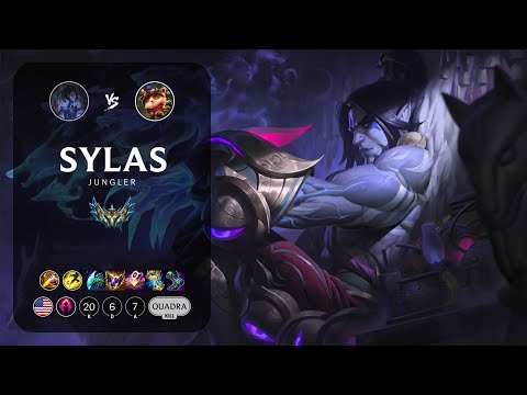 Sylas Jungle vs Teemo - NA Challenger Patch 13.20