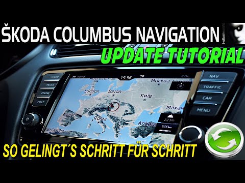 Škoda Columbus Navigation Update Tutorial | How to update the map material