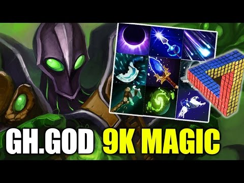 GH.GOD 9K Rubick Best Player Dota 2 patch 7.01
