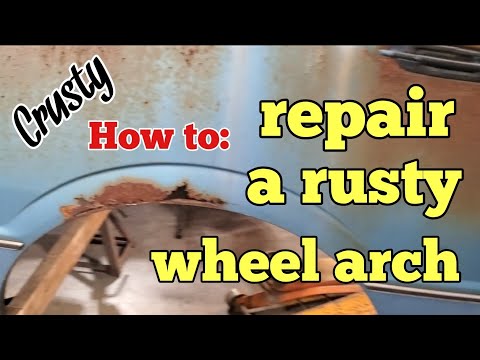 How to repair a rusty wheel arch