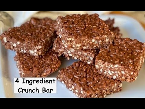 Homemade Crunch Bar Recipe