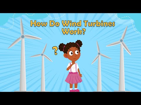 How Do Wind Turbines Work? | Wind Turbine Facts | Environment Facts | Science Facts For Kids